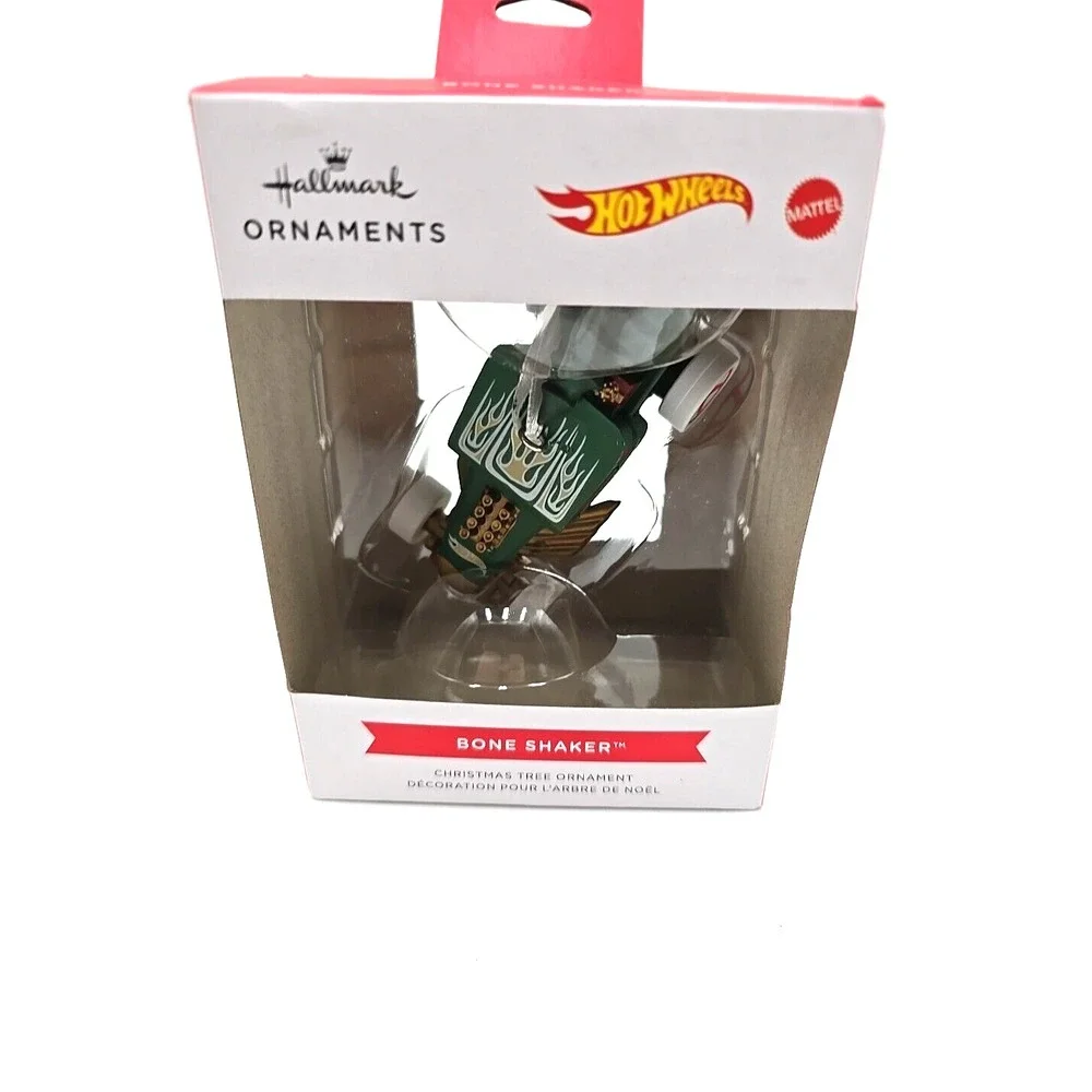 2024 Hallmark Hot Wheels Holiday Bone Shaker Christmas Tree Ornament New‎